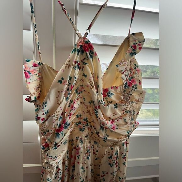 Jill Jill Stuart Floral Midi Dress Size 4 - Picture 6 of 6